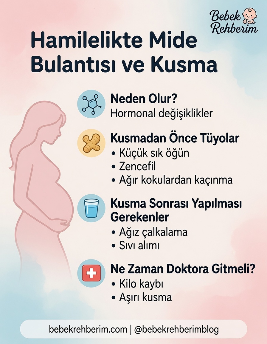 Hamilelikte Mide Bulantısı Neden Olur? Nasıl Geçer?