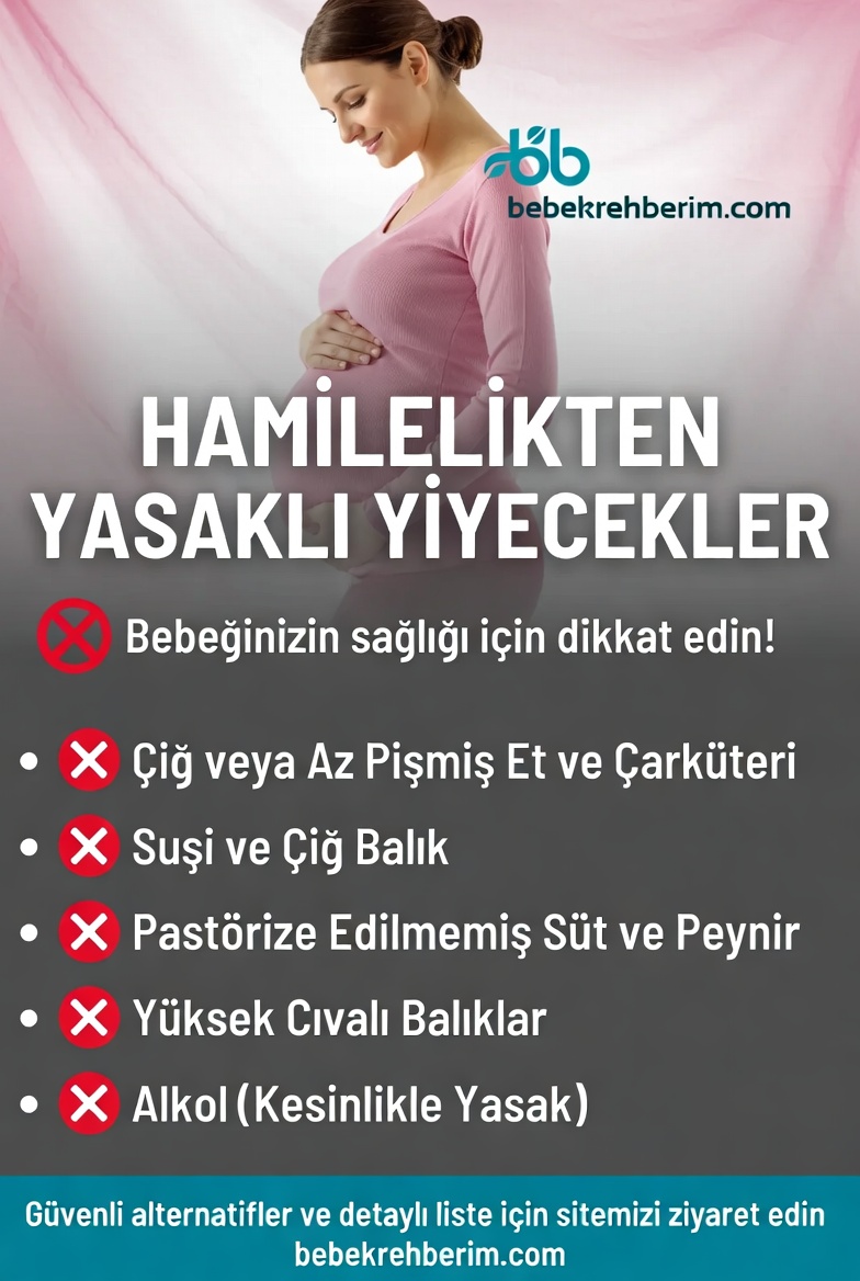 Hamilelikte Yasaklı Yiyecekler Nelerdir? (Anne Adayları Dikkat!)